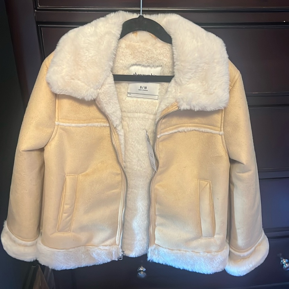 Abercrombie Faux Shearling Coat